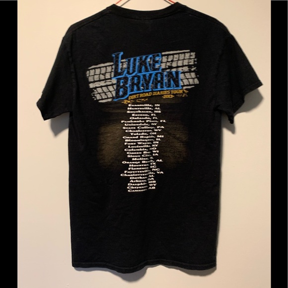 Gildan Ultra Cotton (preshrunk) Luke Bryan Tee Sz S - Picture 3 of 5